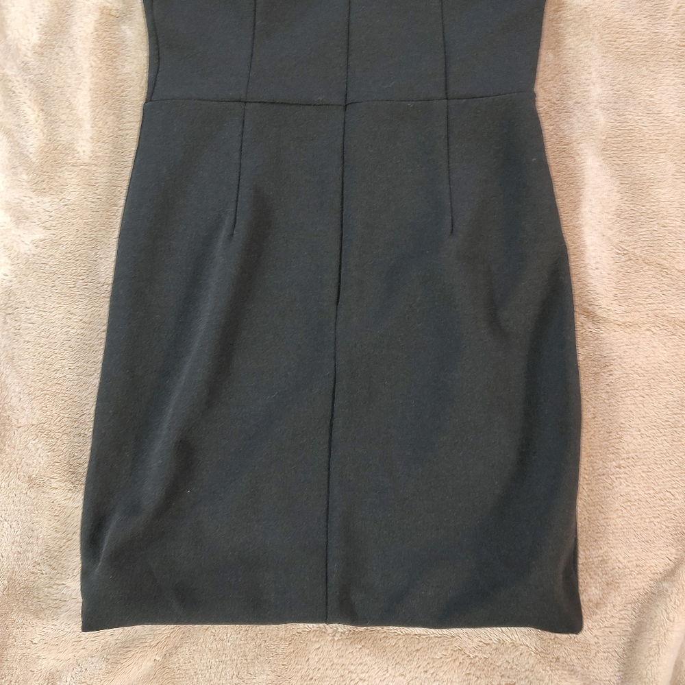 Lulu's Hit 'Em Hard Black One-Shoulder Cutout Bodycon Mini Dress - Picture 12 of 12